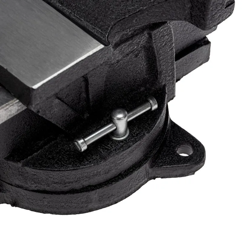 Тиски слесарные 150мм, поворотные, с наковальней KRANZ - Фото 5