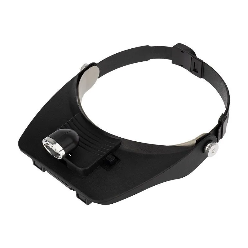 Бинокуляр монтажный, увеличение 1,2х/1,8х/2,5х/3,5х, с подсветкой 2LED REXANT 12-0402