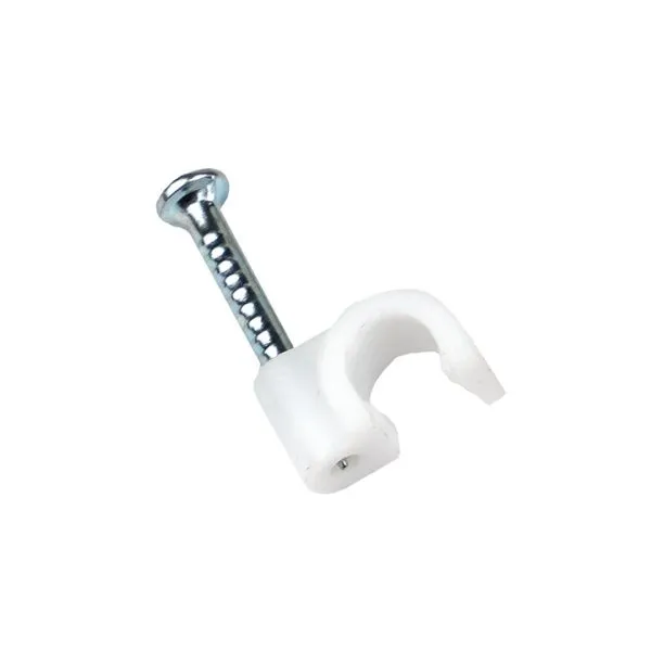 Скоба крепежная круглая (4мм.) (50шт.) EKF