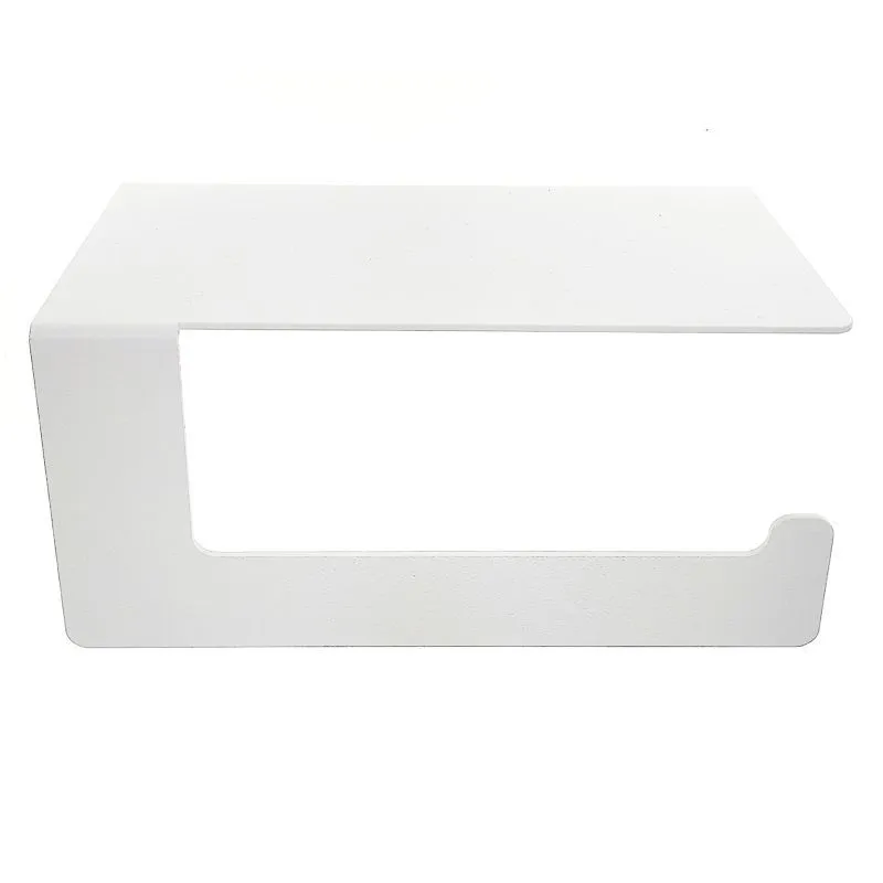 Держатель для туалетной бумаги с полкой хранения, белый REXANT 38-0636