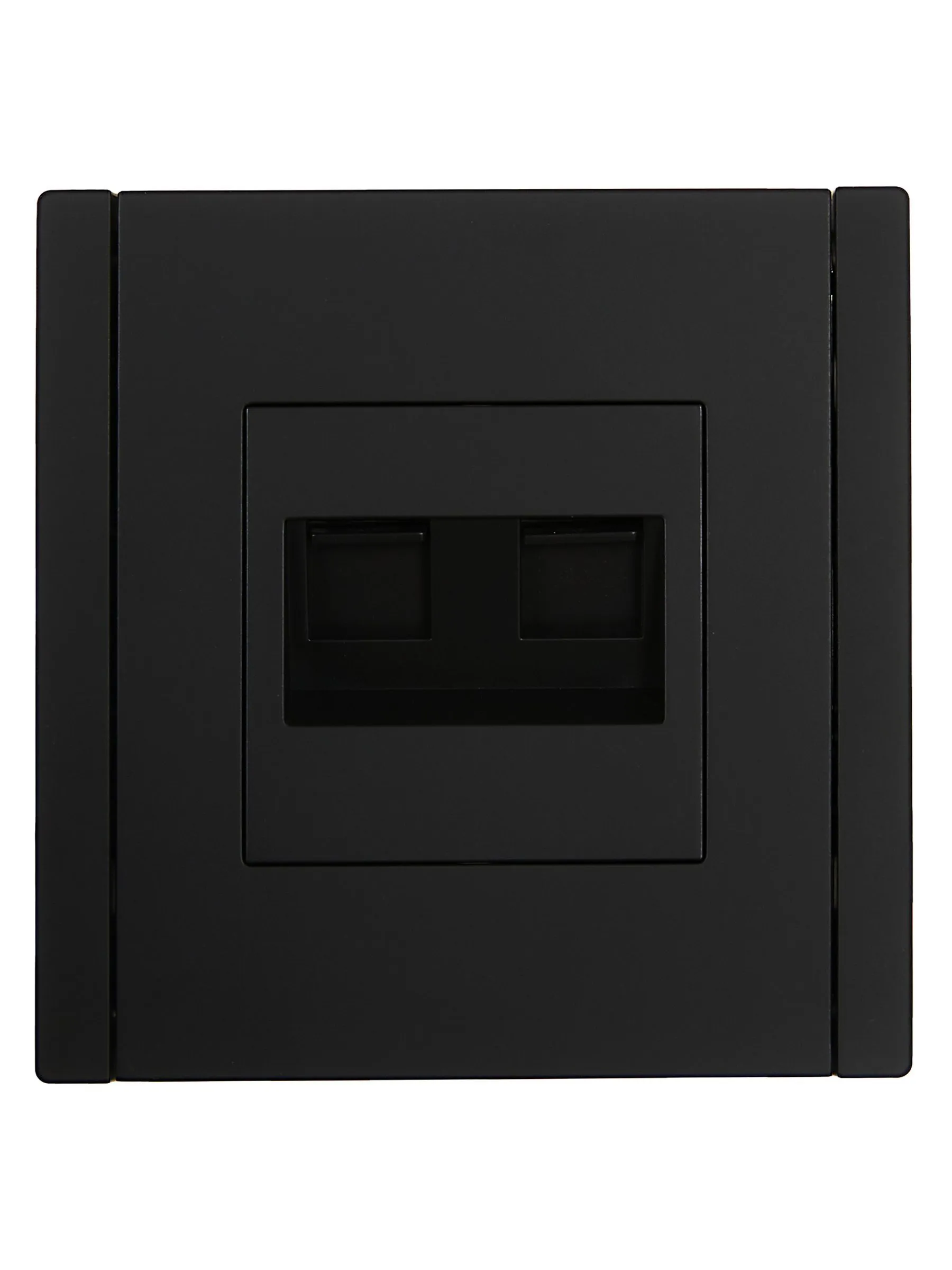 FORTE&PIANO Розетка компьютерная двойная RJ45 кат.5E FP133 черный IEK - Фото 3