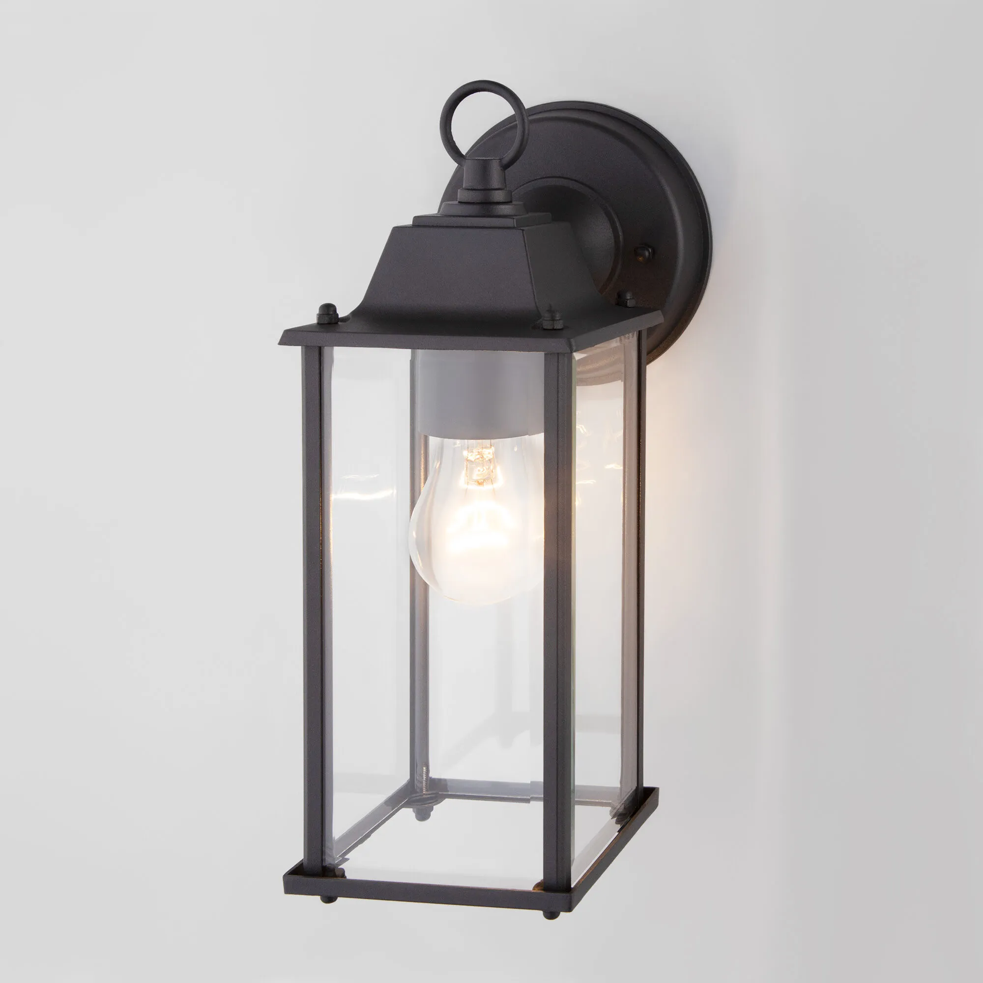 Светильник уличный настенный Brick черный GL 1008D Elektrostandard