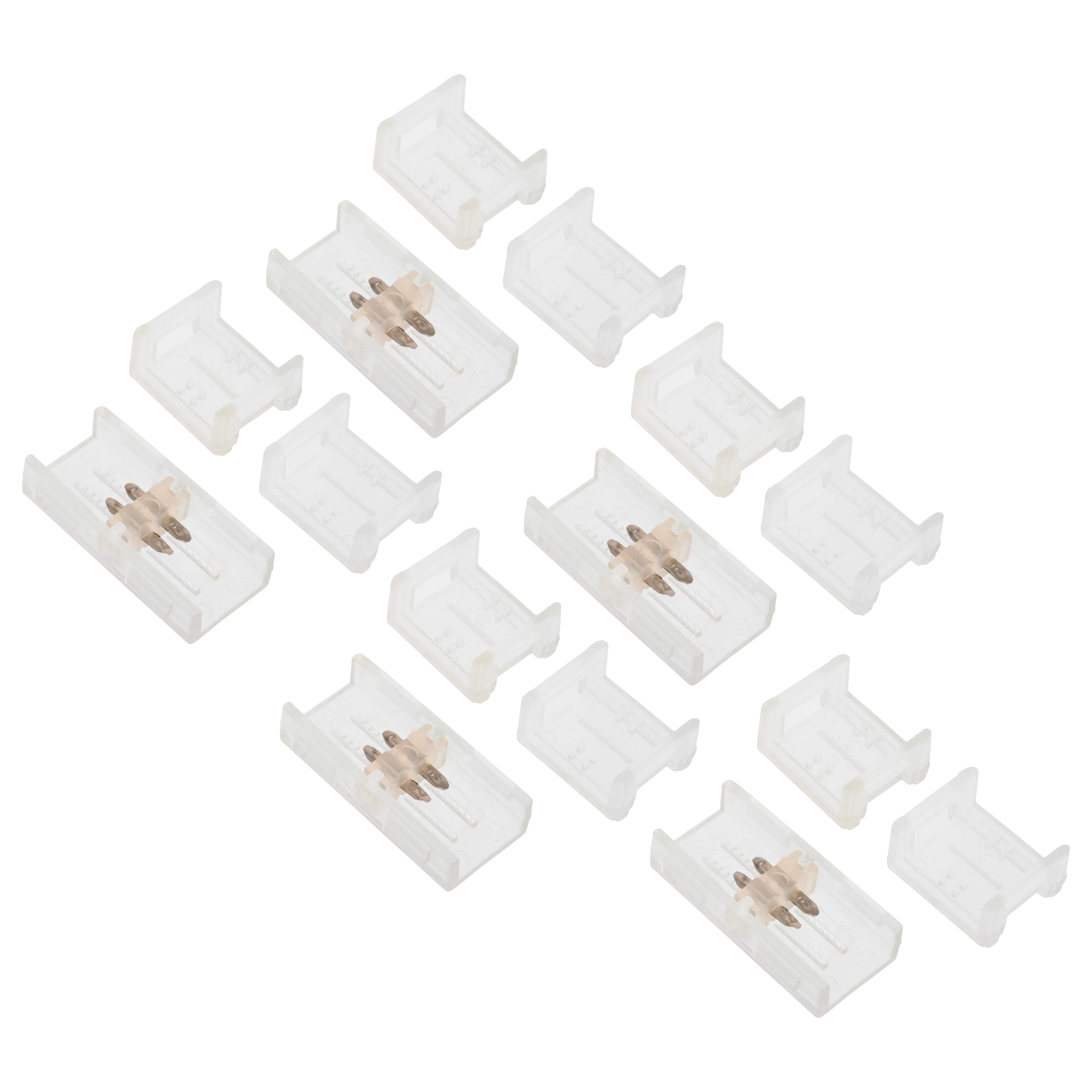 Соединитель-коннектор WOLTA WTB-WBT-SMD-220V для светодиодной ленты SMD 220В, комплект 5 шт.