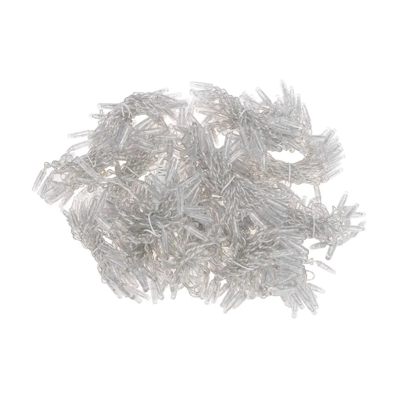 Гирлянда светодиодная Занавес 2х3м 448 LED ЖЕЛТЫЙ прозрачный ПВХ IP65 постоянное свечение 230В нужен блок 303-500-1 NEON-NIGHT - Фото 4