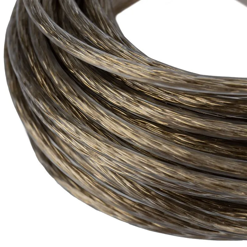 Трос стальной в ПВХ оплетке d=3,0мм, прозрачный (моток 20м) REXANT - Фото 3