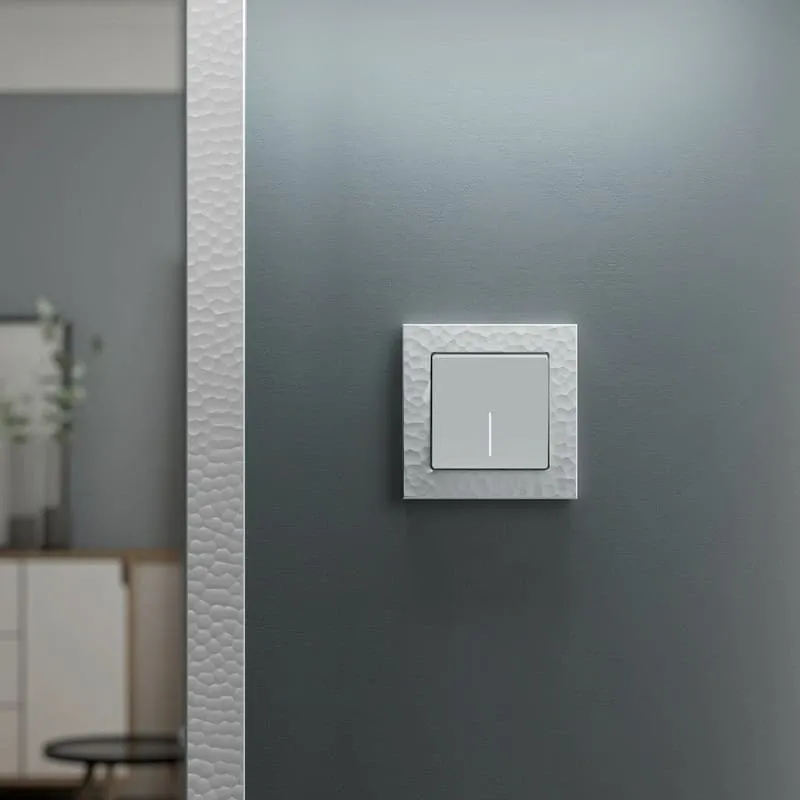 Рамка на 1 пост Hammer (серебряный) Werkel - Фото 3