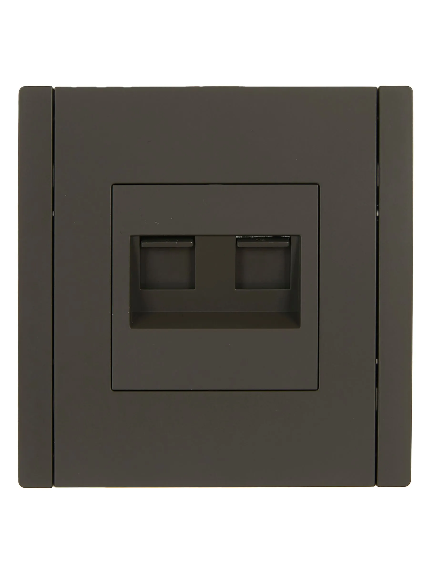 FORTE&PIANO Розетка двойная RJ11+RJ45 кат.5E FP335 серый IEK - Фото 6