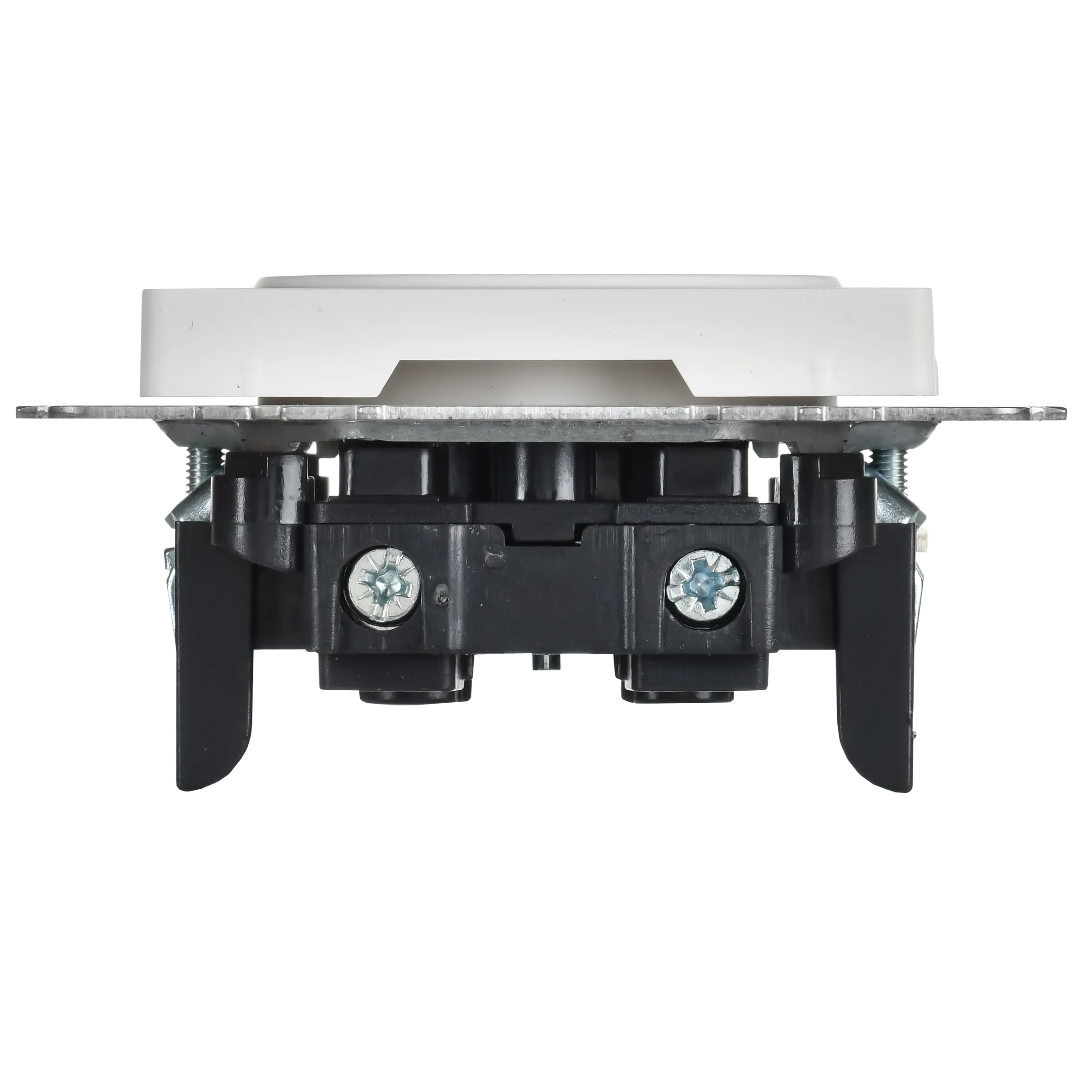 BRITE Розетка 1-местная без заземления без защитных шторок 10А РС10-1-0-БрАБ арктический белый IEK - Фото 3