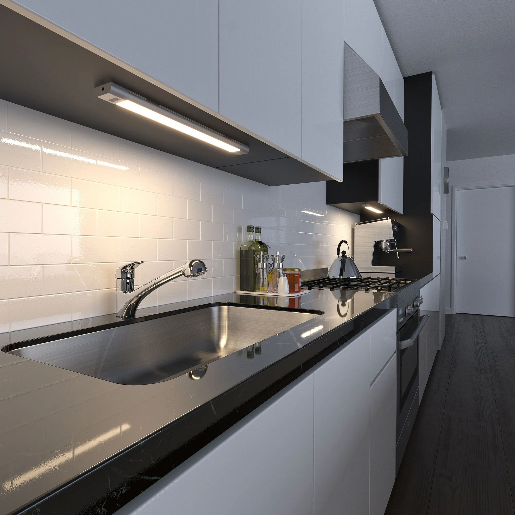 Светодиодный светильник сенсорный Led Stick 8Вт 4200K 50см LTB41 белый Elektrostandard - Фото 2