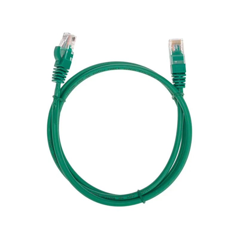 Патч-корд U/UTP, CAT 5e, RJ45-RJ45, 26AWG, LSZH, зеленый, 1м REXANT 02-0106-1