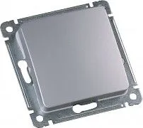 MASTER серебро Выключатель 1-кл. ВС10-411-06