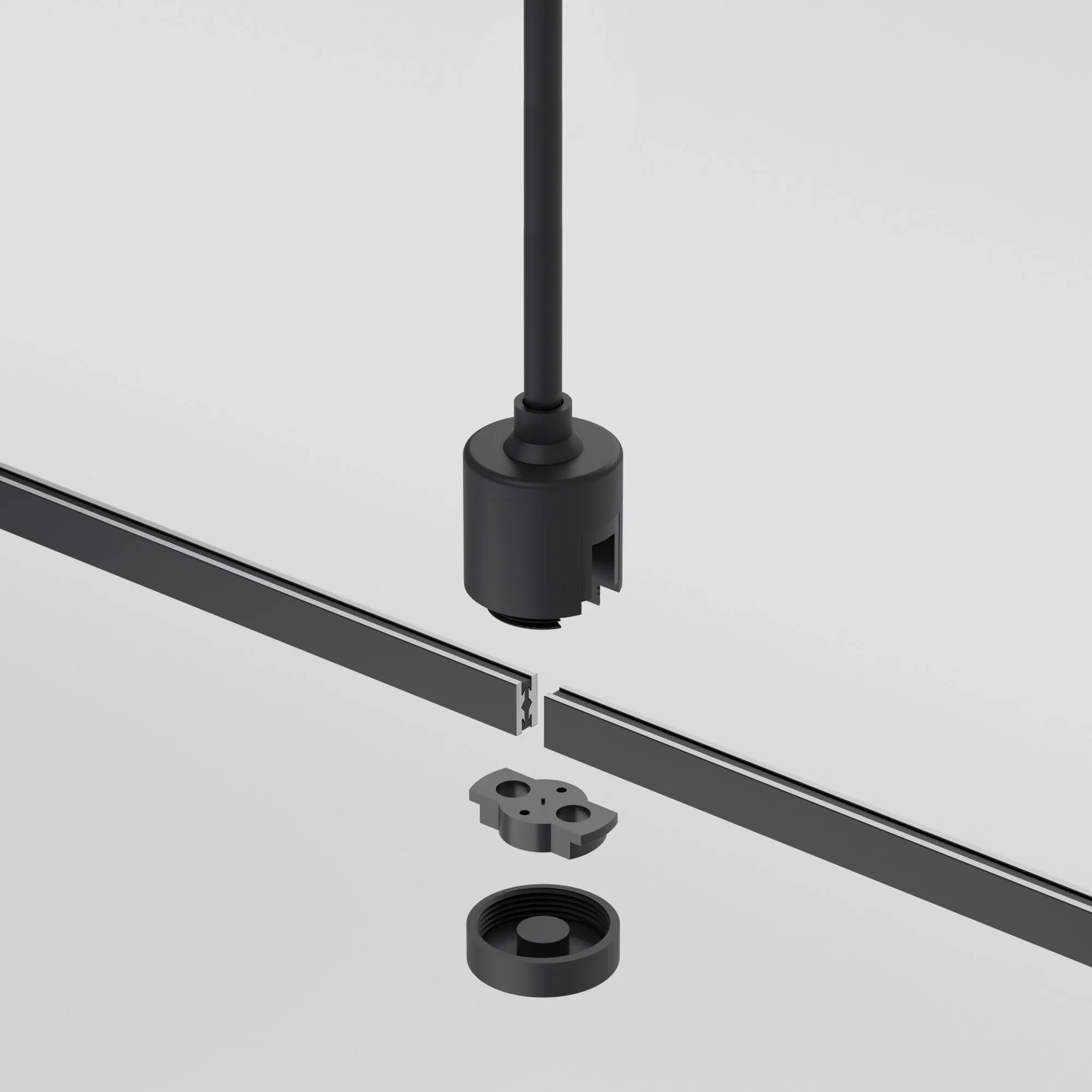 Esthetic Magnetic Декоративная стойка с коннектором h606mm MEDIUM 85153/00 - Фото 13