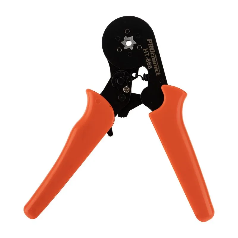 Кримпер HT-866 для обжима штыревых наконечников 0,25-6,0мм² PROconnect - Фото 4