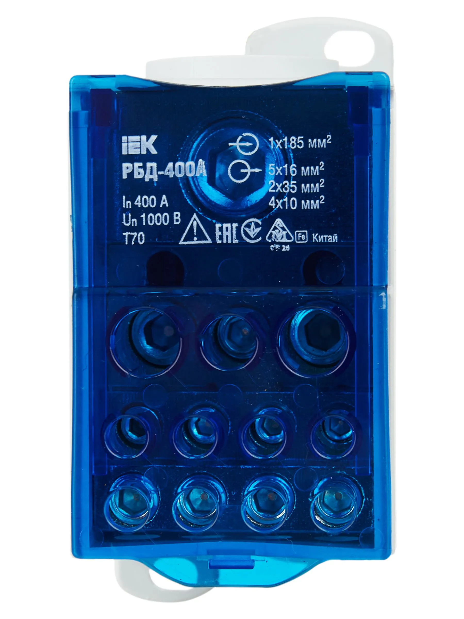 Блок распределительный РБД-400А на DIN-рейку IEK - Фото 10