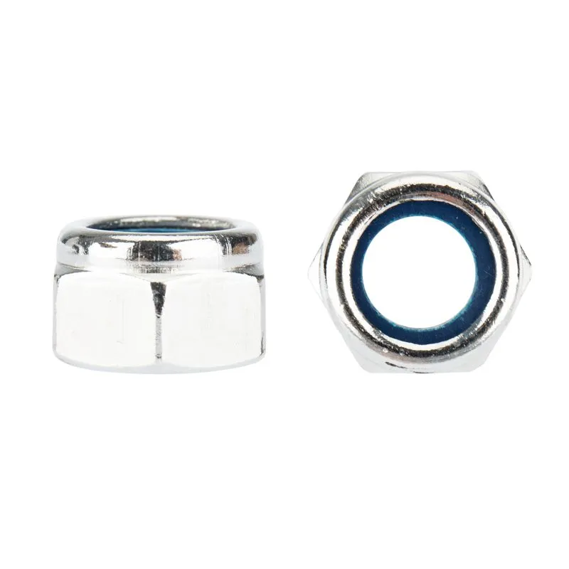 Гайка самоконтрящаяся DIN 985, с нейлоновым кольцом, M12 короб (25 шт/уп) KRANZ - Фото 2