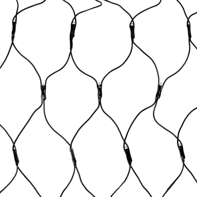 Гирлянда светодиодная Сеть 1х1,5м 160 LED ТЕПЛЫЙ БЕЛЫЙ черный ПВХ IP65 свечение с динамикой 230В блок в комплекте NEON-NIGHT - Фото 3