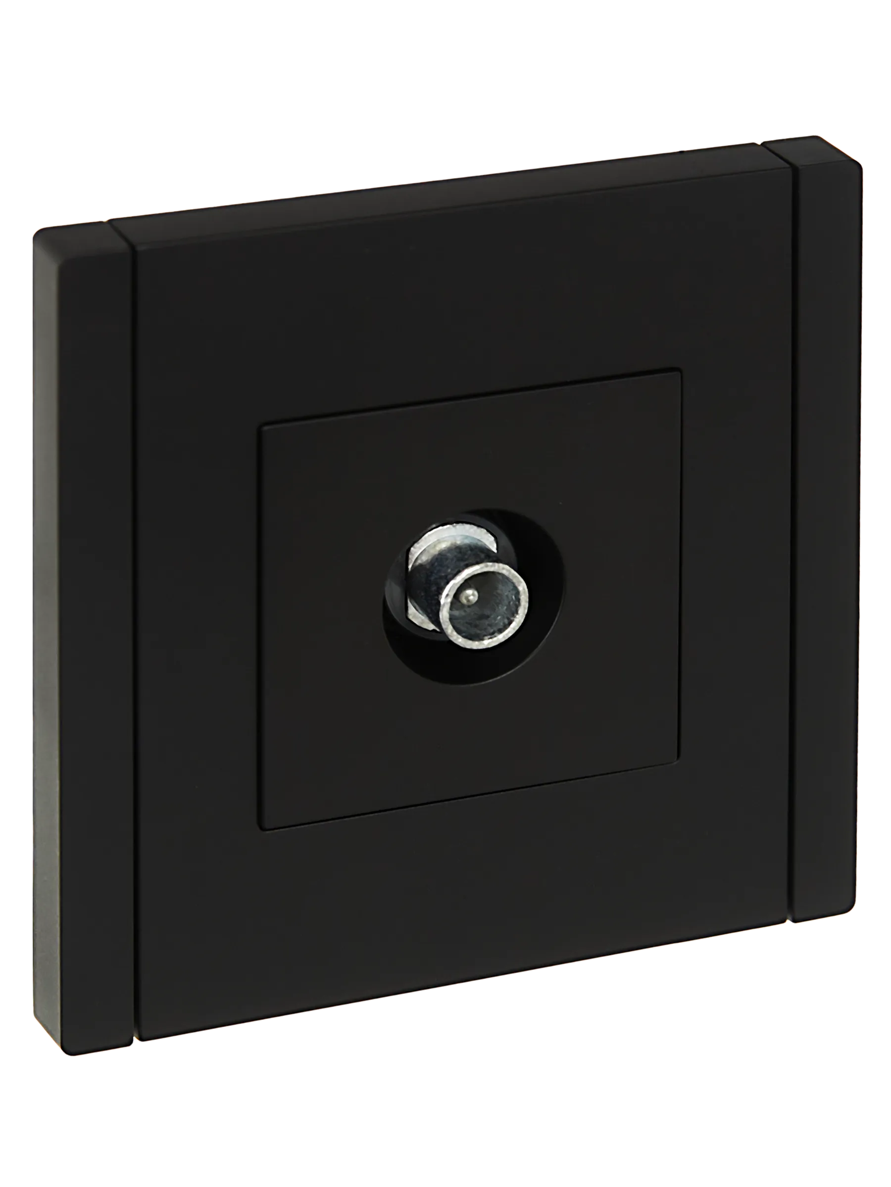FORTE&PIANO Розетка TV проходная FP129 черный IEK FP-A10-P-K02