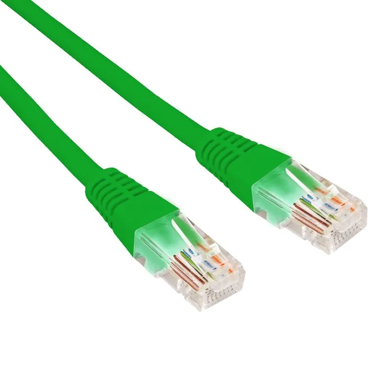 Патч-корд U/UTP, CAT 6, RJ45-RJ45, 26AWG, LSZH, зеленый, 0,3м REXANT 02-0296-03