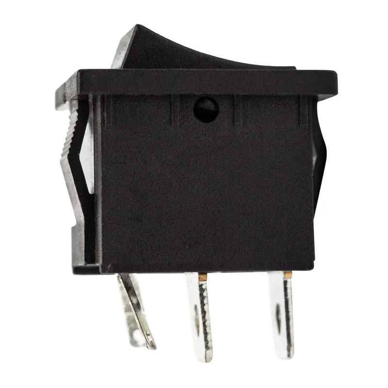 Выключатель клавишный 12V 15А (4с) ON-OFF черный с подсветкой Mini (RWB-206-1, SC-768) REXANT - Фото 4