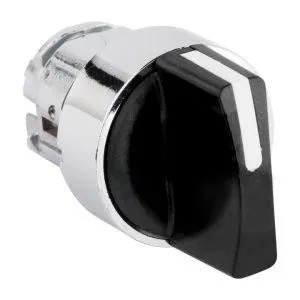 Исполнительный механизм переключателя ХB4 на 2 положения возвратный без фиксации, без подсветки с короткой ручкой XB4BD2