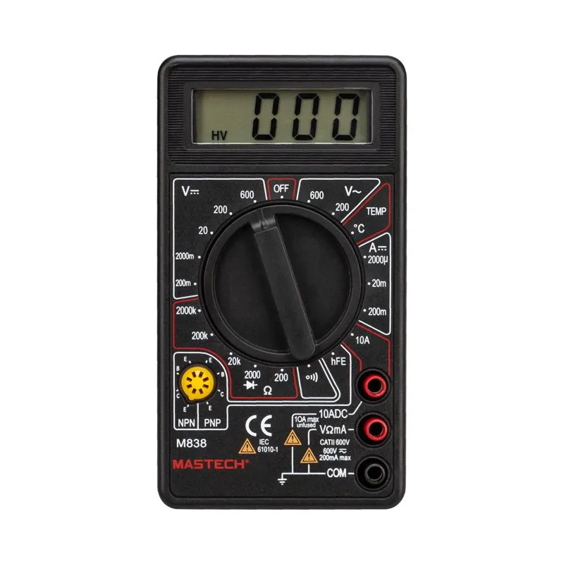 Портативный мультиметр M838 MASTECH
