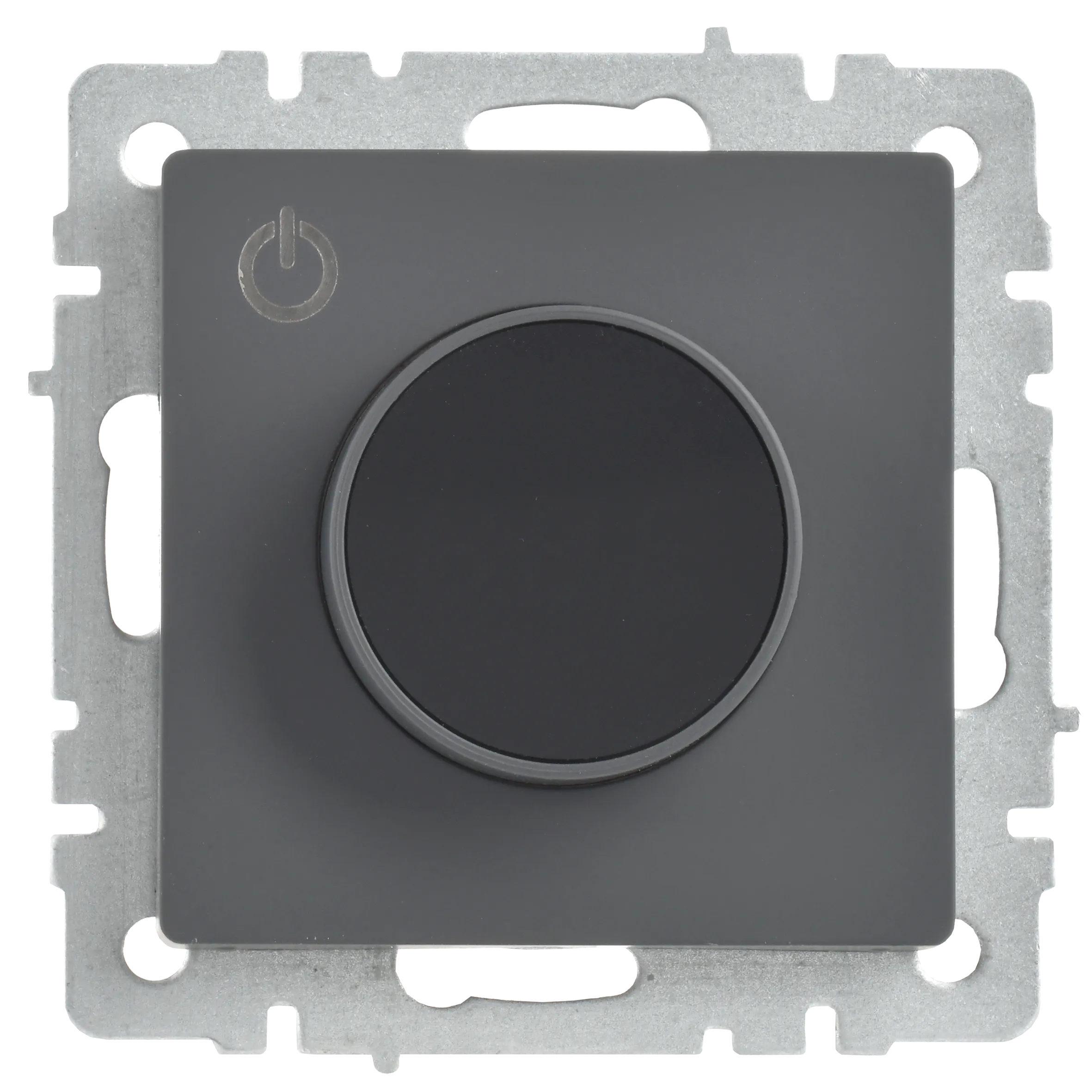 BRITE Термостат электронный с индикацией ТС10-1-БрГ графит IEK - Фото 4