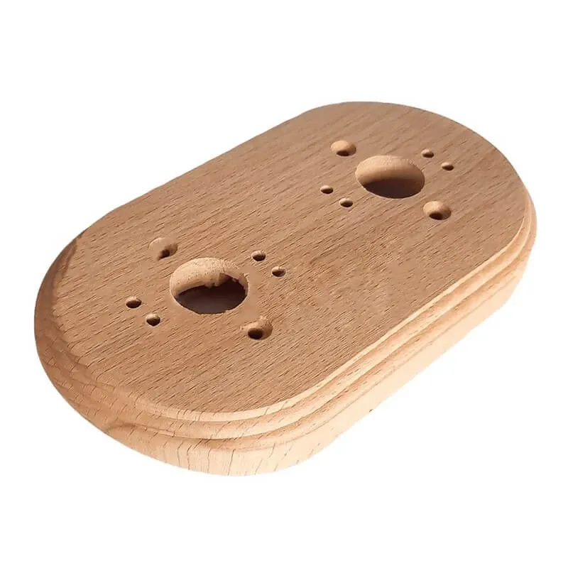 Накладка "Ретро" на оцилиндрованное бревно D240мм., 2-местная, внешний размер: 175 х 106 мм.,  ТМ "М