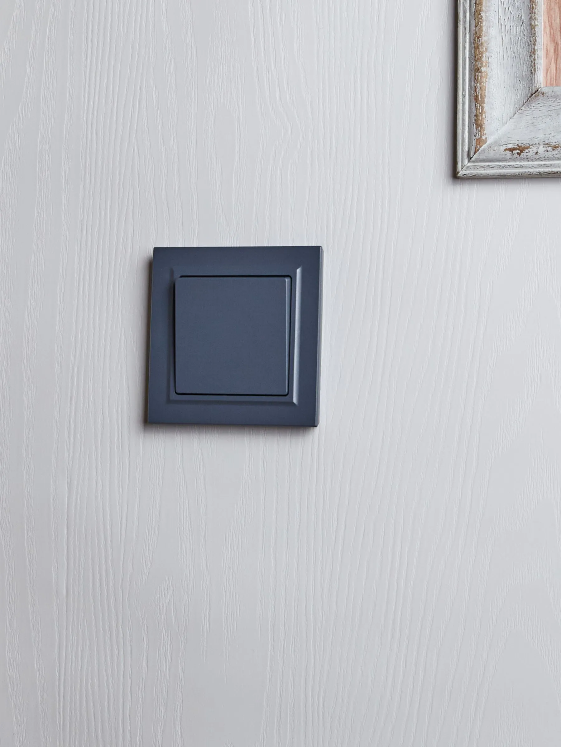 BRITE Выключатель 1-клавишный 10А в сборе ВСР10-1-0-БрМ маренго IEK - Фото 3