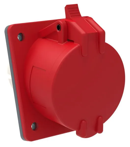 MAGNUM Розетка встраиваемая ССИ-424 32А-6ч/380-415В 3P+PE IP44 IEK 