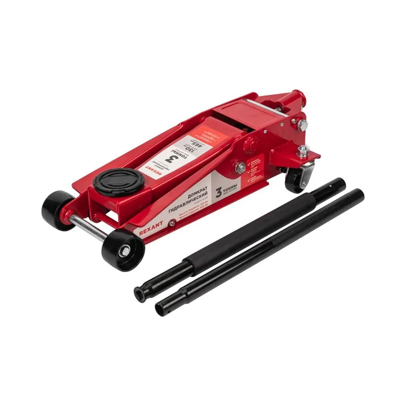 Домкрат гидравлический подкатной 3т профессиональный REXANT - Фото 2