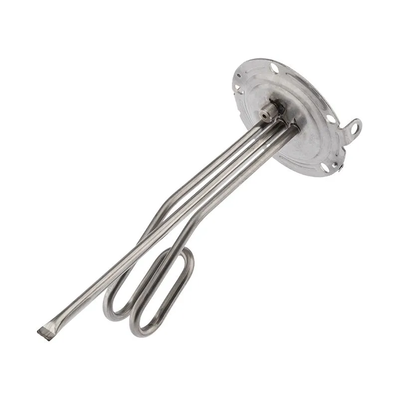 Нагревательный элемент для бойлера ТЭН 1500 Вт, фланец  125 мм,VLS, нерж, фланец  Ø125, место под анод М5, клеммы под разъем, L280мм, 220V, REXANT