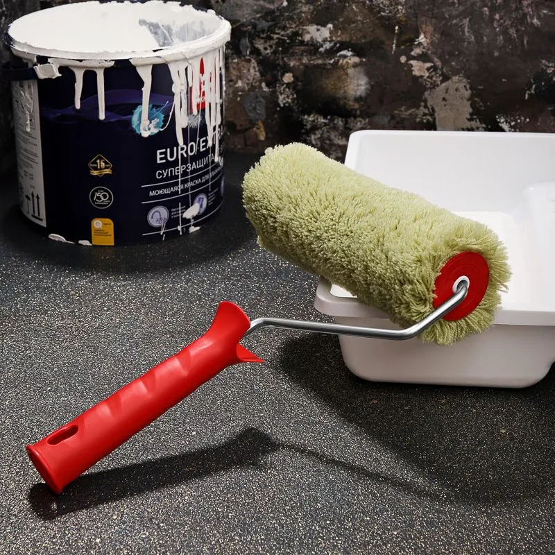 Валик  полиакрил зеленый, ворс 18 мм, ширина ролика 180 мм, Ø 42 мм, бюгель 6мм, d 42 мм REXANT - Фото 3