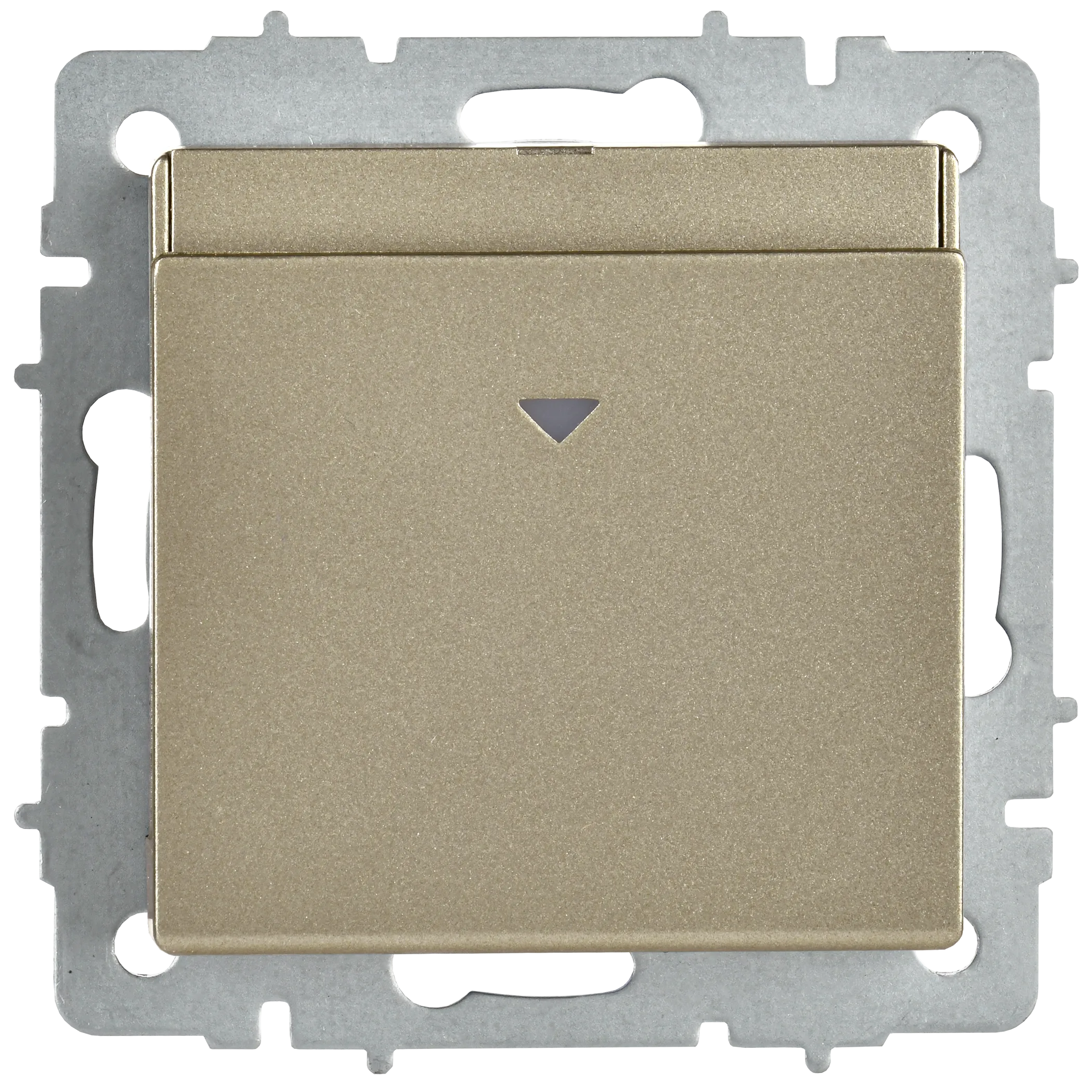 BRITE Выключатель карточный 30А ВС10-1-8-БрШ шампань IEK - Фото 8