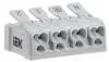 Клемма пружинная соединительная КСП4-2L+N+PE IEK 