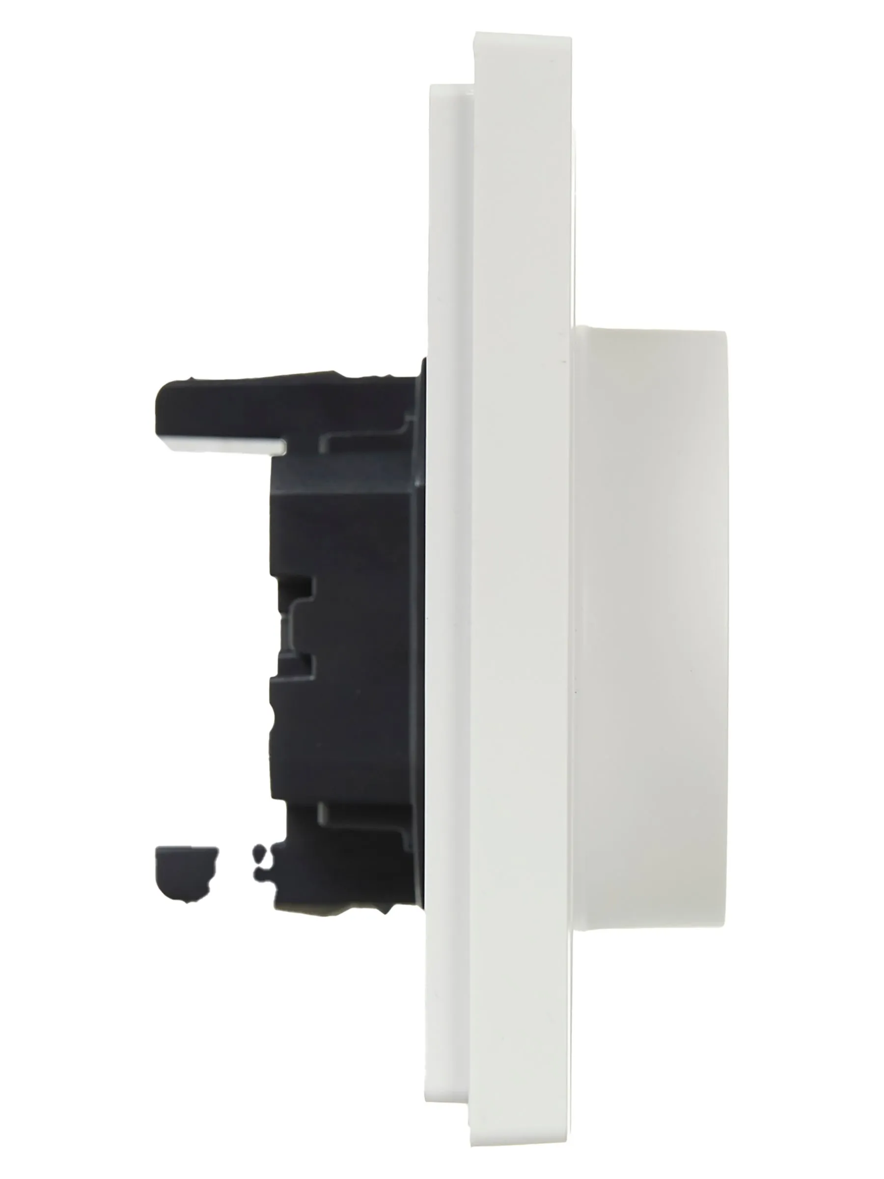 FORTE&PIANO Розетка 2-местная с заземлением без защитных шторок безвинтовое крепление 16А FP224 белый IEK - Фото 5