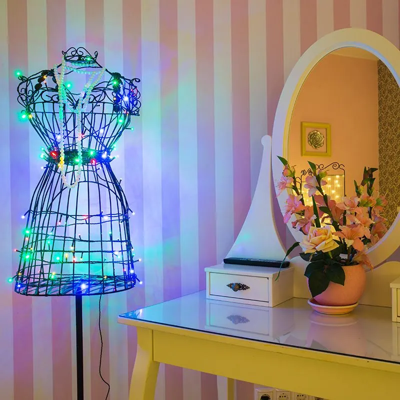 Гирлянда светодиодная универсальная 120 LED МУЛЬТИКОЛОР 12 метров с контроллером - Фото 2