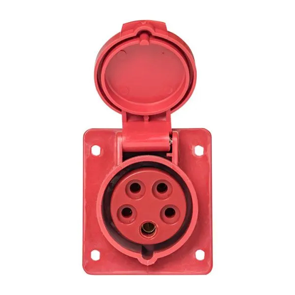 Роз. стац. внутр. 415 3Р+РЕ+N 16А 380В IP44 EKF - Фото 5