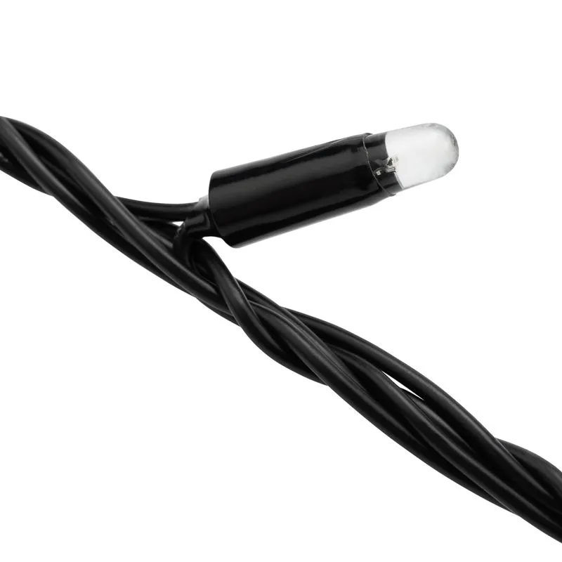 Гирлянда светодиодная Занавес 2х6м 1520 LED СИНИЙ черный ПВХ IP65 эффект водопада 230В не соединяется блок в комплекте NEON-NIGHT - Фото 5