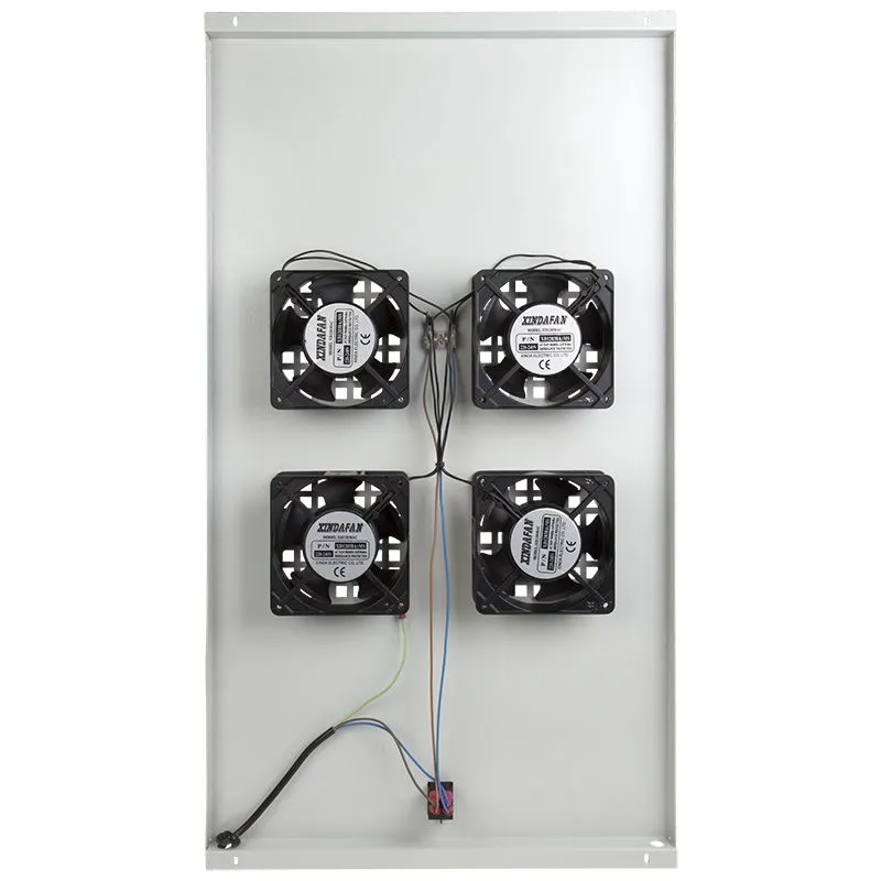 Модуль вентиляторный потолочный с 4-мя вентиляторами, без термостата, для шкафов серии Standart с глубиной 1000мм REXANT - Фото 3