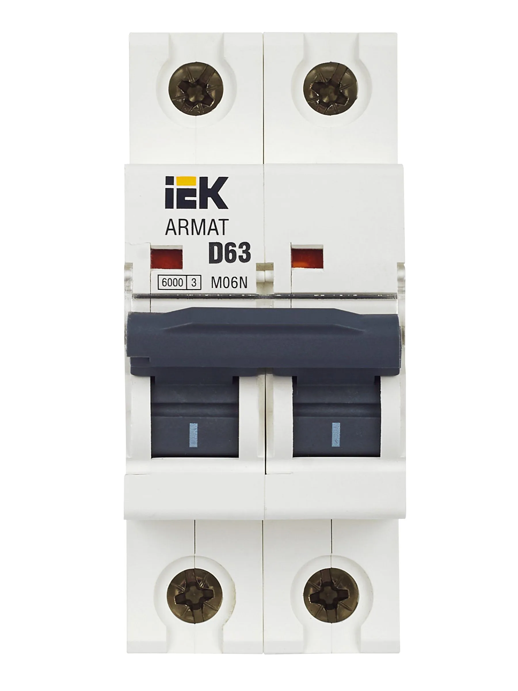 ARMAT Автоматический выключатель M06N 2P D 63А IEK - Фото 7