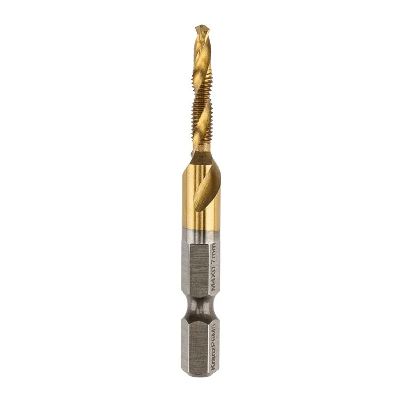 Сверло-метчик М4, Р6М5 ТИТАН KRANZ KR-91-0694