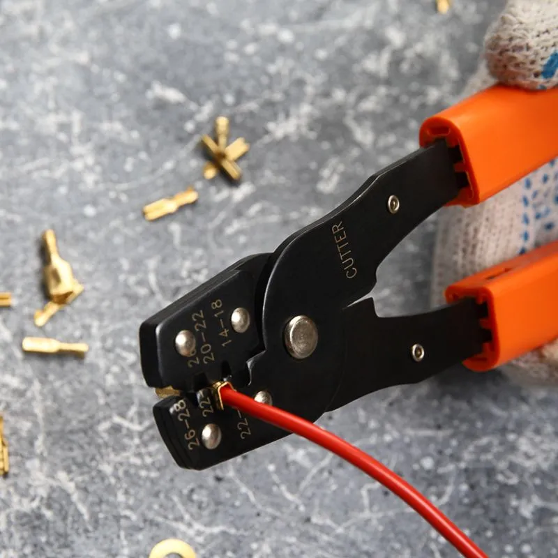 Кримпер HT-202A для обжима автоклемм 0,35-6,0мм² PROconnect - Фото 3