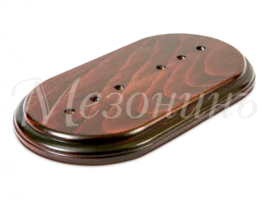 Подложка двухместная "Элегант", цвет-  красное дерево, ТМ "МЕЗОНИНЪ" GE70712-27 GE70712-27