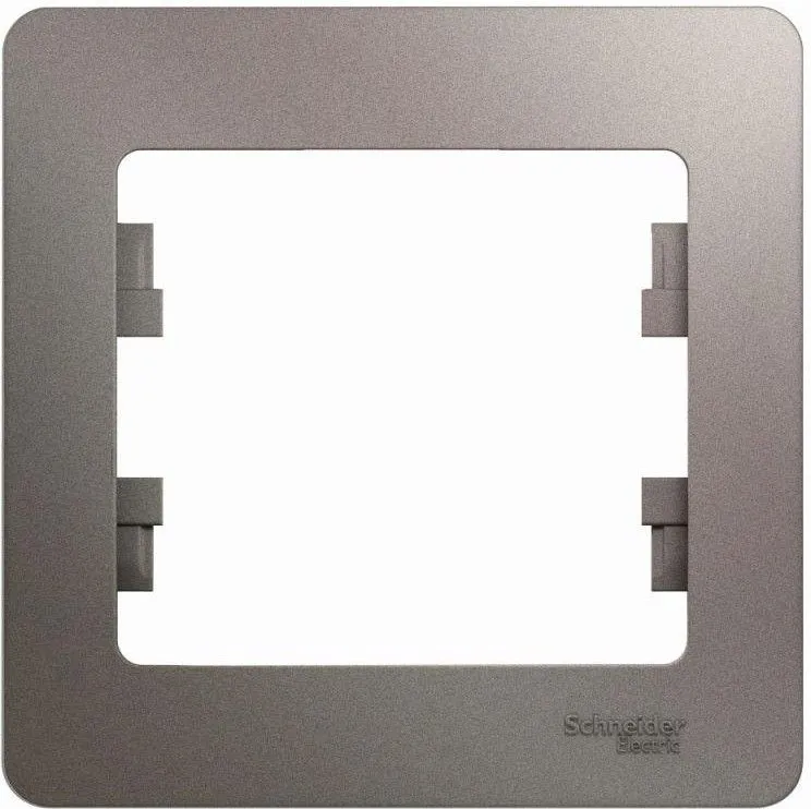 Рамка 1-м Glossa платина SE GSL001201