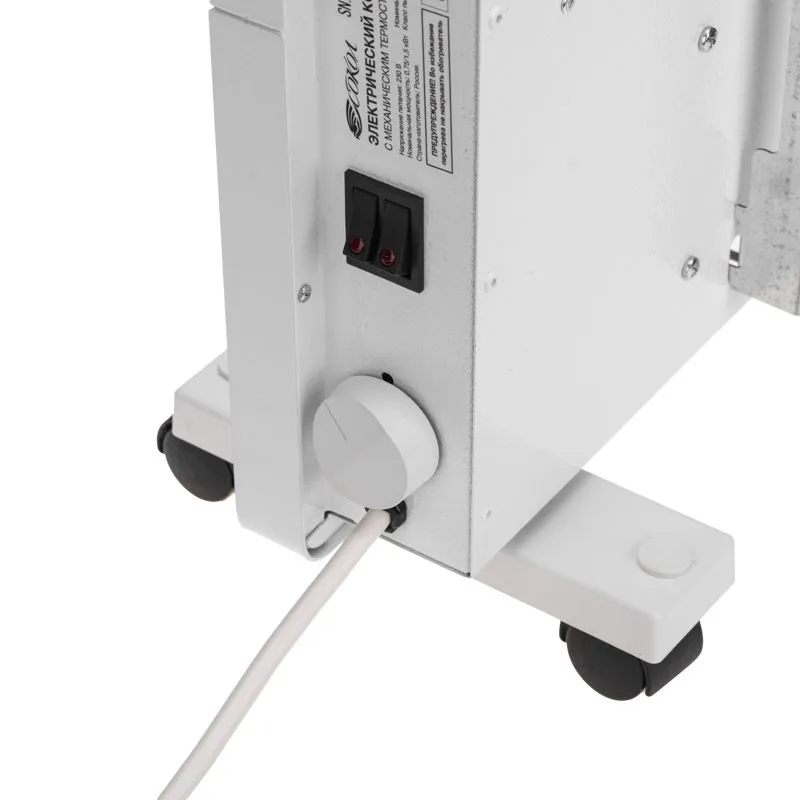 Электрический конвектор с механическим термостатом, 2 кВт, Х-монолит СОКОЛ - Фото 5