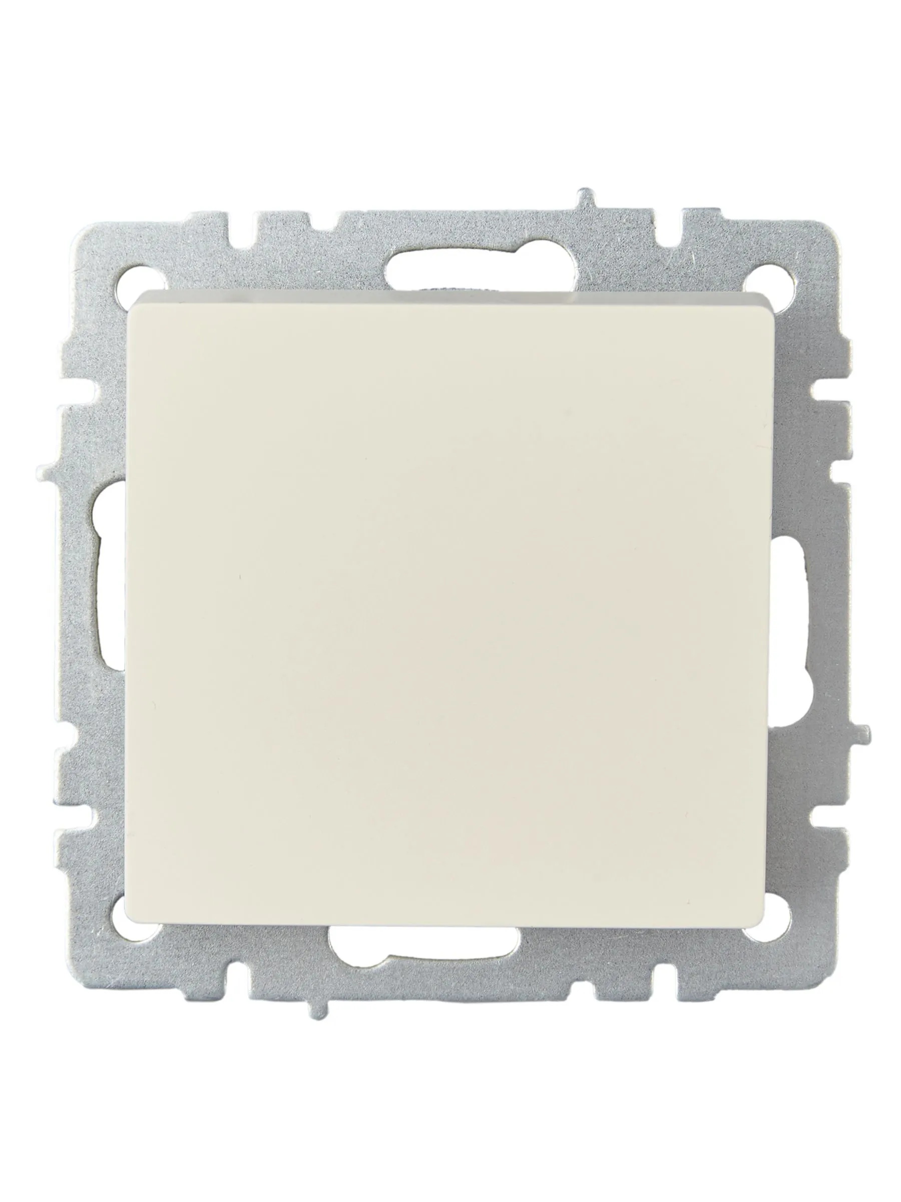 BRITE Выключатель 1-клавишный проходной 10А ВС10-1-6-БрКр бежевый IEK - Фото 3