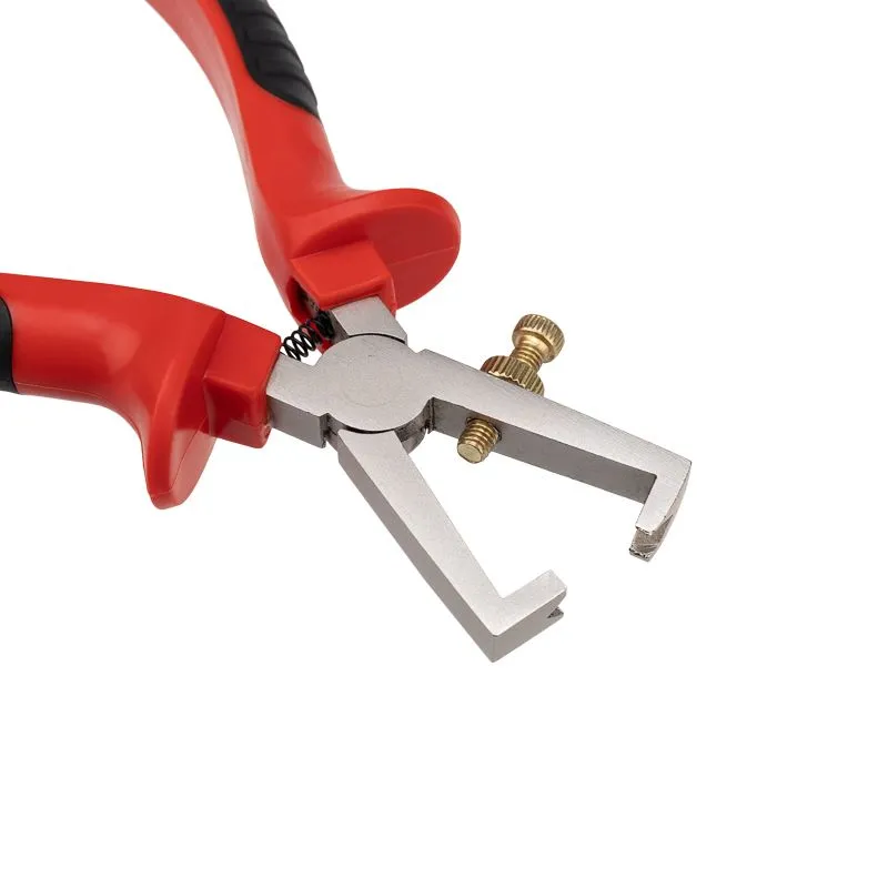 Плоскогубцы для зачистки проводов 160мм никелированные, двухкомпонентные рукоятки REXANT - Фото 2