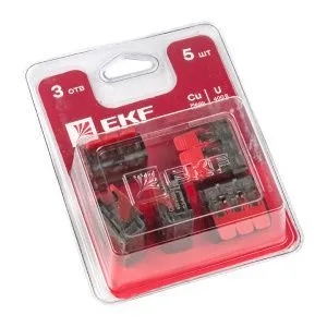Клемма СМК 221-413 блистер (5шт.) EKF 