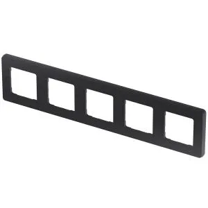 INSPIRIA Рамка 5-местная антрацит 673973