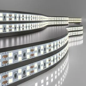 Лента светодиодная 240LED 18W IP20 двухрядная 6500К холодный белый 2835 24V 240Led 18W IP20 Elektros a061091